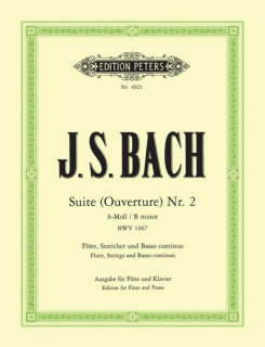 Bach: Suite (ouverture) Nr 2 h-moll Fl+pi i gruppen Noter & böcker / Flöjt / Flöjt med pianoackompanjemang hos musikskolan.se (EP4921)