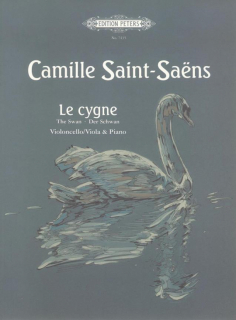 Saint-Saëns: Le Cygne för cello/viola och piano i gruppen Noter & böcker / Viola / Klassiska noter hos musikskolan.se (EP7435)