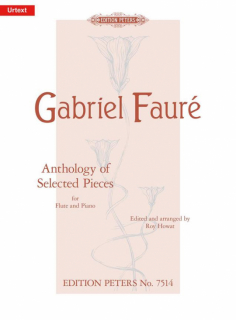 Fauré: Anthology of Selected pieces Fl+pi i gruppen Noter & böcker / Flöjt / Flöjt med pianoackompanjemang hos musikskolan.se (EP7514)
