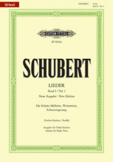 Schubert: Lieder Band 1 hohe Stimme i gruppen Noter & böcker / Sång och kör / Klassisk sång hos musikskolan.se (EP8303A)
