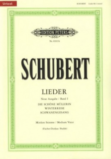 Schubert: Lieder Band 1 mittlere Stimme i gruppen Noter & böcker / Sång och kör / Klassisk sång hos musikskolan.se (EP8303B)