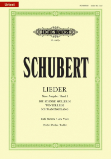 Schubert: Lieder Volume 1 Tiefe Stimme i gruppen Noter & böcker / Sång och kör / Klassisk sång hos musikskolan.se (EP8303C)