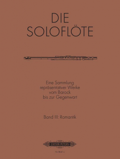 The Solo Flute Vol.3: Romantic i gruppen Noter & böcker / Flöjt / Soloflöjt hos musikskolan.se (EP8641C)