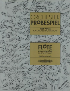 Orchester Probespiel Flöjt + piano i gruppen Noter & böcker / Flöjt / Spelskolor, etyder och övningar hos musikskolan.se (EP8659)