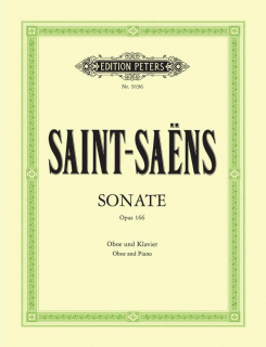 Saint-Saëns: Sonate Op 166 Oboe i gruppen Noter & böcker / Oboe / Klassiska noter hos musikskolan.se (EP9196)