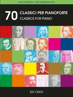 70 classici per pianoforte i gruppen Noter & böcker / Piano/Keyboard / Klassiska noter hos musikskolan.se (ER00308600)