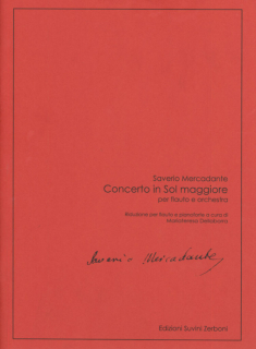 Mercadante: Concerto in Sol maggiore för flöjt i gruppen Noter & böcker / Flöjt / Flöjt med pianoackompanjemang hos musikskolan.se (ESZ01494300)