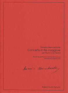 Mercadante: Concerto in Re maggiore för flöjt i gruppen Noter & böcker / Flöjt / Flöjt med pianoackompanjemang hos musikskolan.se (ESZ01494400)