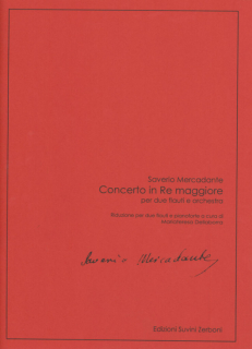 Mercadante: Concerto in Re maggiore för två flöjter i gruppen Noter & böcker / Flöjt / Duetter - 2 flöjter / 2 flöjter+piano hos musikskolan.se (ESZ01503000)
