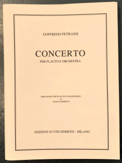 Petrassi: Concerto för flöjt & piano i gruppen Noter & böcker / Flöjt / Flöjt med pianoackompanjemang hos musikskolan.se (ESZ5740)