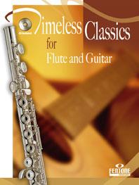 Timeless Classics for flute and guitar med CD i gruppen Noter & böcker / Flöjt / Playalong för flöjt hos musikskolan.se (F881400)