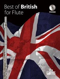 Best of British For Flute med CD i gruppen Noter & böcker / Flöjt / Playalong för flöjt hos musikskolan.se (F918400)