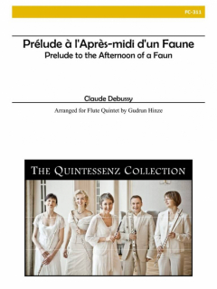 Debussy: Prélude à l'Après-midi d'un Faune for flute quintet i gruppen Noter & böcker / Flöjt / Flute Choir / flöjtensemble hos musikskolan.se (FC311)