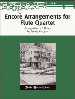 Encore Arrangments for Flute Quartet i gruppen Noter & böcker / Flöjt / Kvartetter: 4 flöjter hos musikskolan.se (FH0239)