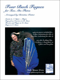 Four Bach Fugues för två altflöjter i gruppen Noter & böcker / Flöjt / Altflöjt och basflöjt hos musikskolan.se (FH0311)
