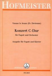 Devienne: Konsert C-dur Fag i gruppen Noter & böcker / Fagott / Klassiska noter hos musikskolan.se (FH2018)