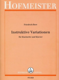 Berr: Instruktive Variationen - Kl+Pi i gruppen Noter & böcker / Klarinett / Klassiska noter hos musikskolan.se (FH2029)