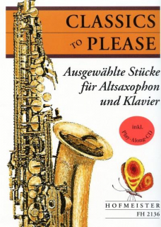 Classics to please altsaxofon i gruppen Noter & böcker / Saxofon / Klassiska noter hos musikskolan.se (FH2136)