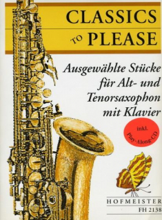 Classics to please saxofon i gruppen Noter & böcker / Saxofon / Klassiska noter hos musikskolan.se (FH2138)