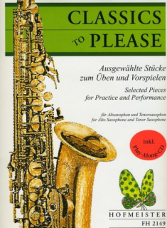 Classics to please saxofon för alt- och tenorsaxofon i gruppen Noter & böcker / Saxofon / Klassiska noter hos musikskolan.se (FH2149)