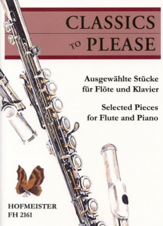 Classics to Please /Fl+Pi i gruppen Noter & böcker / Flöjt / Flöjtalbum hos musikskolan.se (FH2161)