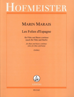 Marais: Les Folies Flöjt och Basso continuo i gruppen Noter & böcker / Flöjt / Flöjt med pianoackompanjemang hos musikskolan.se (FH2163)