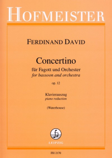 David: Concertino op 21 Fagott+piano i gruppen Noter & böcker / Fagott / Klassiska noter hos musikskolan.se (FH2170)