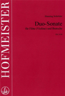 Schröder: Duo-sonat Fl/Va i gruppen Noter & böcker / Viola / Flerstämmigt/ensemble hos musikskolan.se (FH2190)