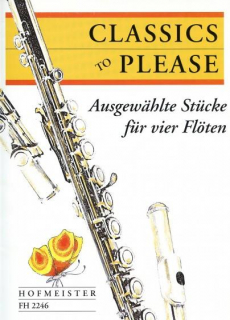 Classics to Please /4 fl i gruppen Noter & böcker / Flöjt / Kvartetter: 4 flöjter hos musikskolan.se (FH2246)