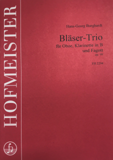 Burghardt: Bläser-Trio op. 99 i gruppen Noter & böcker / Oboe / Kammarmusik med oboe hos musikskolan.se (FH2294)