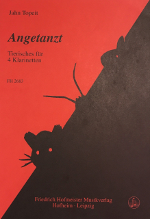 Topeit: Dans - Djur för 4 klarinetter i gruppen Noter & böcker / Klarinett / Kammarmusik med klarinett hos musikskolan.se (FH2683)