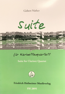 Nöther: Suite für Klarinetten Quartett i gruppen Noter & böcker / Klarinett / Kammarmusik med klarinett hos musikskolan.se (FH2895)
