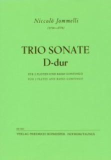 Jommelli:Triosonat D-dur /2 Fl i gruppen Noter & böcker / Flöjt / Duetter - 2 flöjter / 2 flöjter+piano hos musikskolan.se (FH3012)