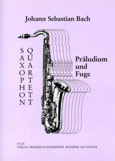 Bach: Prel & Fuga Saxofonkvartett i gruppen Noter & böcker / Saxofon / Kammarmusik med saxofon hos musikskolan.se (FH3151)