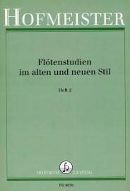 Flötenstudien im alten und neuen Stil Heft 2 i gruppen Noter & böcker / Flöjt / Spelskolor, etyder och övningar hos musikskolan.se (FH6038)