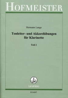 Lange: Tonleiter- und Akkordübungen für Klarinette Teil 2 i gruppen Noter & böcker / Klarinett / Spelskolor, etyder och övningar hos musikskolan.se (FH6097)