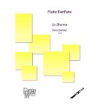 Sharma. Liz: Flute Fanfare for Flute Quintet i gruppen Noter & böcker / Flöjt / Flute Choir / flöjtensemble hos musikskolan.se (FM726)