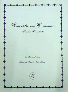 Mercadante: Concerto in e minor för flöjt i gruppen Noter & böcker / Flöjt / Flöjt med pianoackompanjemang hos musikskolan.se (FP-M1)