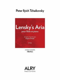 Tjajkovskij:  Lenskys Aria ur Eugen Onegin i gruppen Noter & böcker / Flöjt / Flöjt med pianoackompanjemang hos musikskolan.se (FP133)