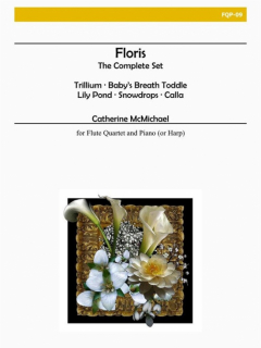 McMichael: Floris The Complete Set flöjtkvartett och piano i gruppen Noter & böcker / Flöjt / Kvartetter: 4 flöjter hos musikskolan.se (FQP09)