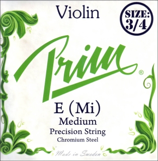 Violinsträng Prim E grön 3/4 i gruppen Noter & böcker / Violin / Violinsträngar hos musikskolan.se (FR10134)