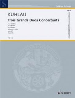 Kuhlau: 3 grands duos op 87 i gruppen Noter & böcker / Flöjt / Duetter - 2 flöjter / 2 flöjter+piano hos musikskolan.se (FTR119)