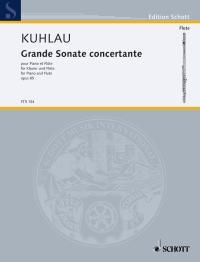 Kuhlau: Grande Sonate Concertante op 85 Fl+pi i gruppen Noter & böcker / Flöjt / Flöjt med pianoackompanjemang hos musikskolan.se (FTR134)