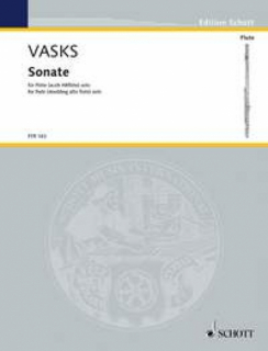 Vasks: Sonate /Fl solo i gruppen Noter & böcker / Flöjt / Soloflöjt hos musikskolan.se (FTR163)