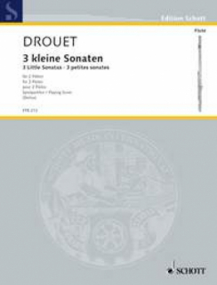 Drouet: 3 Little Sonatas /2 Fl i gruppen Noter & böcker / Flöjt / Duetter - 2 flöjter / 2 flöjter+piano hos musikskolan.se (FTR213)