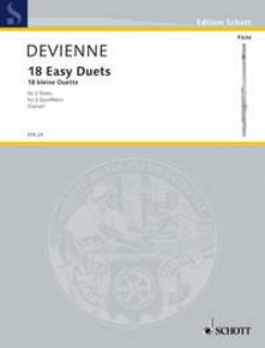 Devienne: 18 Kleine Duette i gruppen Noter & böcker / Flöjt / Duetter - 2 flöjter / 2 flöjter+piano hos musikskolan.se (FTR29)