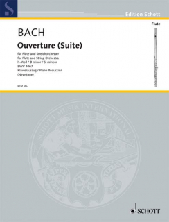 Bach: Ouveture (Svit h-moll) Fl+piano i gruppen Noter & böcker / Flöjt / Flöjt med pianoackompanjemang hos musikskolan.se (FTR86)