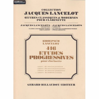 Kroepsch: 416 etudes vol 4 Jacques Lancelot i gruppen Noter & böcker / Klarinett / Spelskolor, etyder och övningar hos musikskolan.se (GB1815)