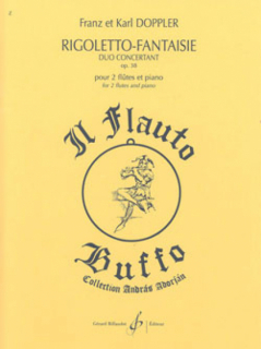 Doppler: Rigoletto-Fantaisie Op 38 / 2 Fl+Pi i gruppen Noter & böcker / Flöjt / Duetter - 2 flöjter / 2 flöjter+piano hos musikskolan.se (GB2231)