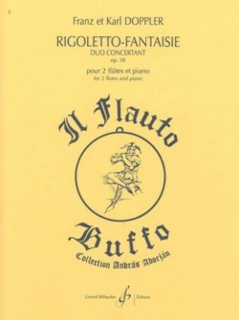 Doppler: Rigoletto-Fantaisie Op 38 / 2 Fl+Pi i gruppen Noter & böcker / Flöjt / Duetter - 2 flöjter / 2 flöjter+piano hos musikskolan.se (GB2231)